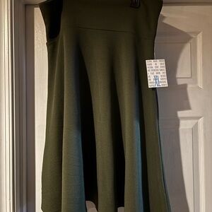 LuLaRoe Dark Green A-Line Skirt